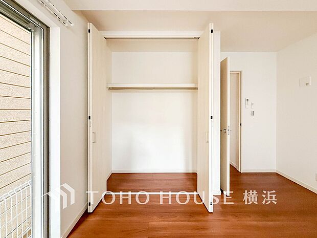 住まいの快適性を左右する収納は欲しい場所に使い勝手のよい収納を確保しています。