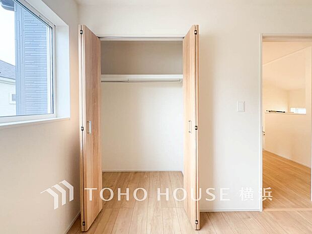 住まいの快適性を左右する収納は欲しい場所に使い勝手のよい収納を確保しています。