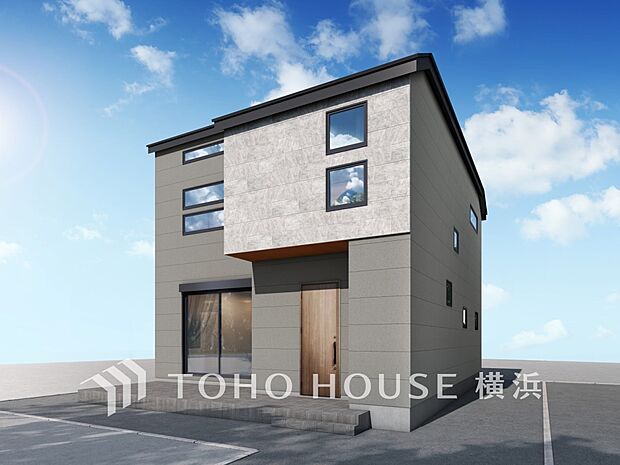 良質な環境に暮らす永住の邸がここに誕生。（パースはイメージのため実際と色柄が異なる場合があります）