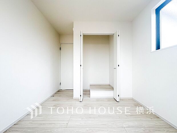 たっぷりとした収納スペース。荷物の多いご家族も安心です。