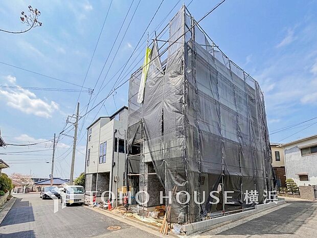 快適さや豊かさはもちろん、未来まで考えた家造りをテーマに建築されます。（2026年4月撮影）