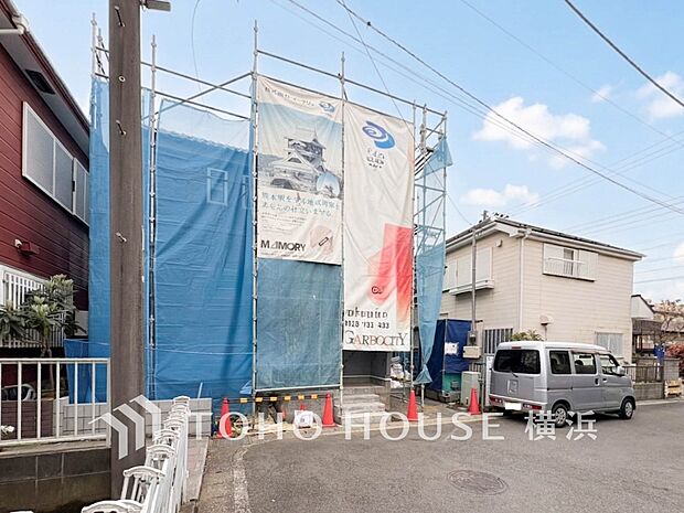 良質な環境に暮らす永住の邸がここに誕生します。（2026年4月撮影）