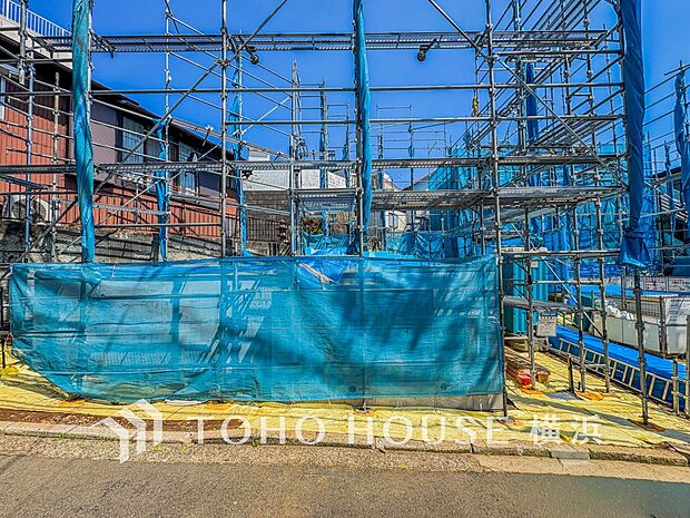 快適さや豊かさはもちろん、未来まで考えた家造りをテーマに建築されます。（2026年4月撮影）