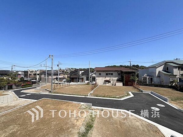 全9区画の分譲地です。（2026年4月撮影）