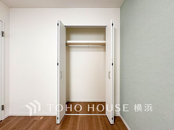 住まいの快適性を左右する収納は欲しい場所に使い勝手のよい収納を確保しています。