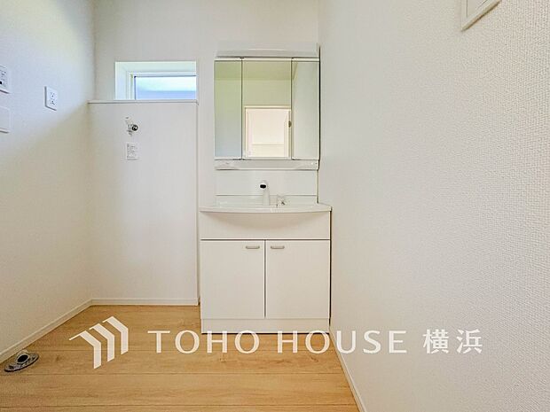 一日の始まりと終わりを心地よく演出してくれる、多彩な機能が備えられたパウダールーム。