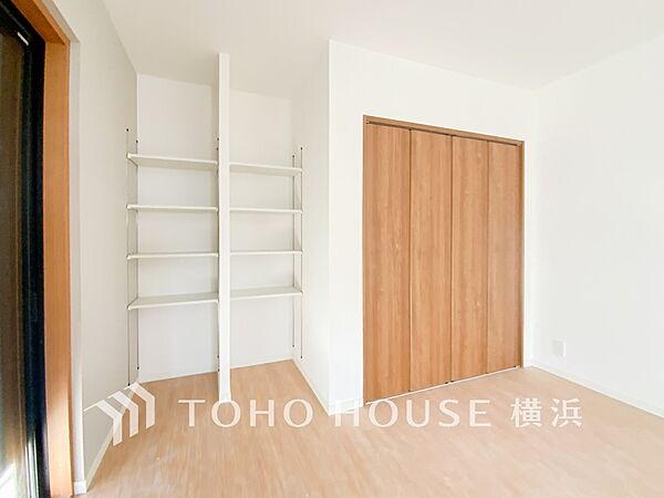 住まいの快適性を左右する収納は欲しい場所に使い勝手のよい収納を確保しています。