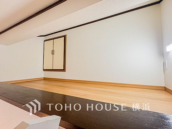 ロフト。多目的に使える便利な空間。