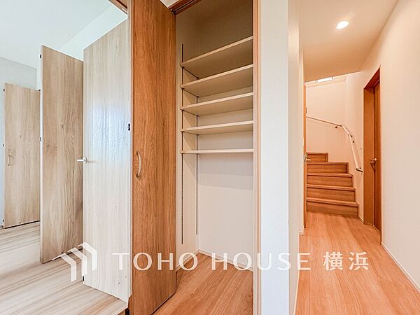 暮らし心地を大きく左右する収納を、適材適所に配置し使い勝手を考慮しました。