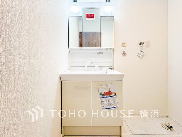 一日の始まりと終わりを心地よく演出してくれる、多彩な機能が備えられたパウダールーム。
