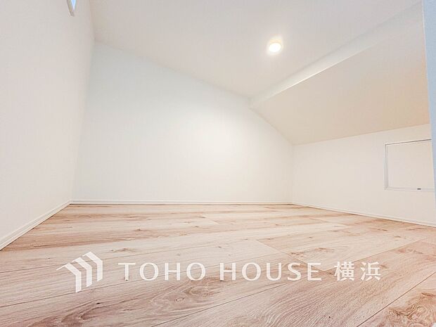 あると便利なロフト付き。趣味部屋など、お客様好みの空間に作り上げてください。