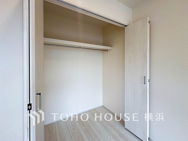 住まいの快適性を左右する収納は欲しい場所に使い勝手のよい収納を確保しています。