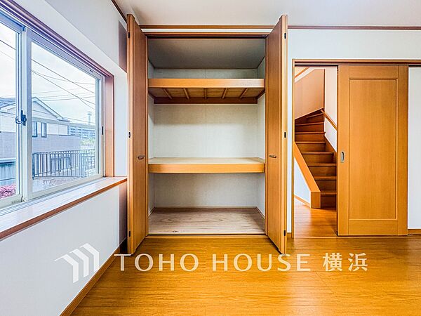 住まいの快適性を左右する収納は欲しい場所に使い勝手のよい収納を確保しています。