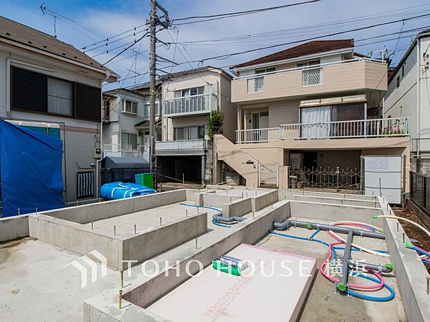 建物の基礎や構造といった、目には見えにくい部分にもこだわります。(2026年5月撮影)