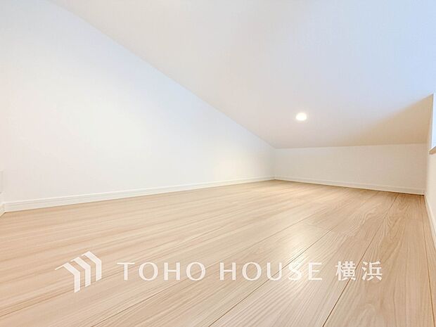 あると便利なロフト付き。趣味部屋など、お客様好みの空間に作り上げてください。