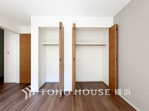 住まいの快適性を左右する収納は欲しい場所に使い勝手のよい収納を確保しています。