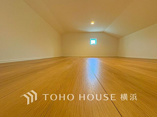 あると便利なロフト付き。趣味部屋など、お客様好みの空間に作り上げてください。