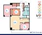 間取り：2LDK+S（納戸）、専有面積80.26m2