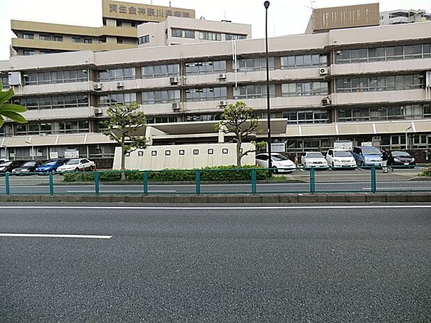 社会福祉法人恩賜財団済生会神奈川県病院 1600m 地域に密着した公的医療機関としての役割を担う総合病院。