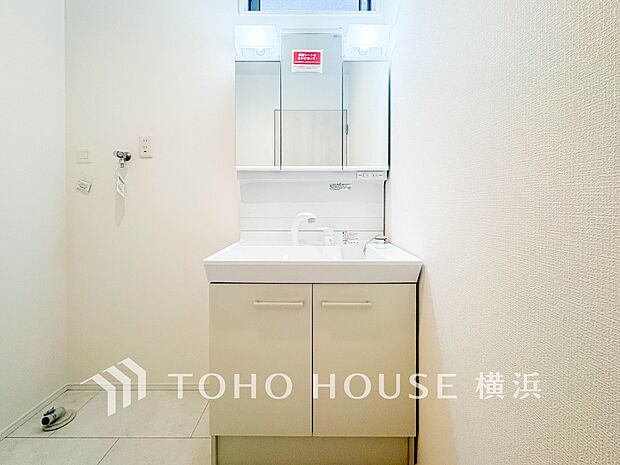 ご家族の1日が始まり、1日の終わりを締めくくる洗面空間。