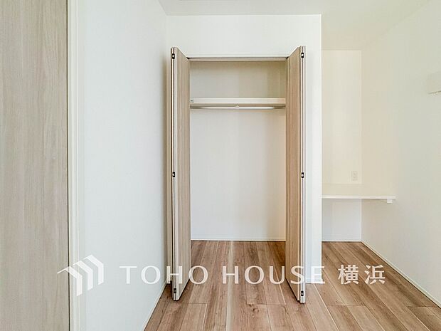 住まいの快適性を左右する収納は欲しい場所に使い勝手のよい収納を確保しています。