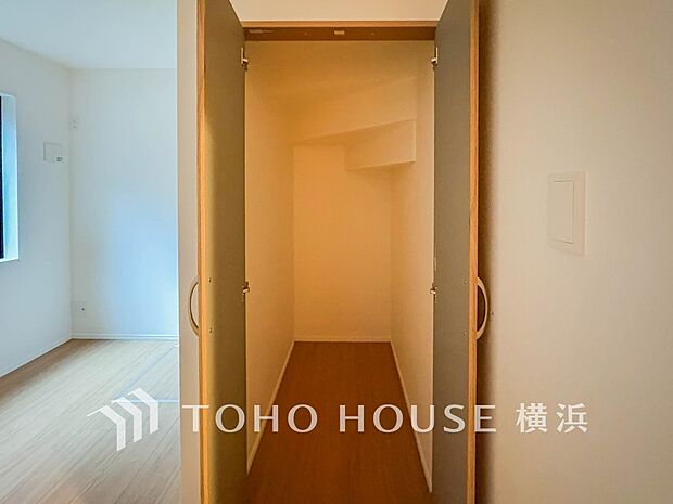 住まいの快適性を左右する収納は欲しい場所に使い勝手のよい収納を確保しています。