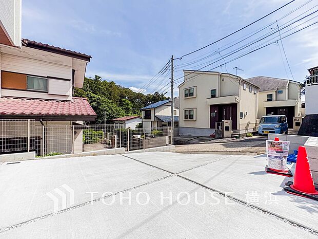 カースペース付きで豊かなカーライフも。