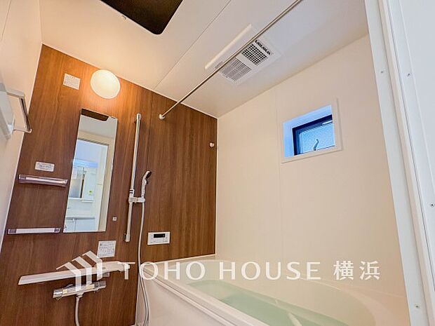 快適な使い心地とゆとりある空間が1日の疲れを解きほぐすバスルーム。