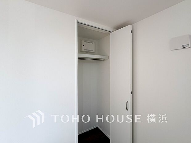 住まいの快適性を左右する収納は欲しい場所に使い勝手のよい収納を確保しています。