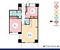 間取り：2LDK　専有面積56.48m2