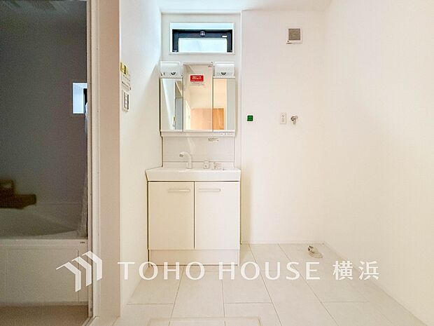 ご家族の1日が始まり、1日の終わりを締めくくる洗面空間。