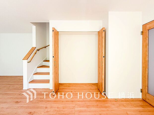 住まいの快適性を左右する収納は欲しい場所に使い勝手のよい収納を確保しています。