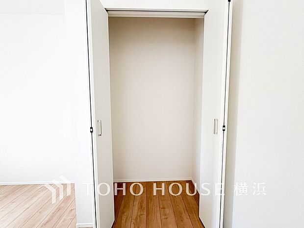住まいの快適性を左右する収納は欲しい場所に使い勝手のよい収納を確保しています。