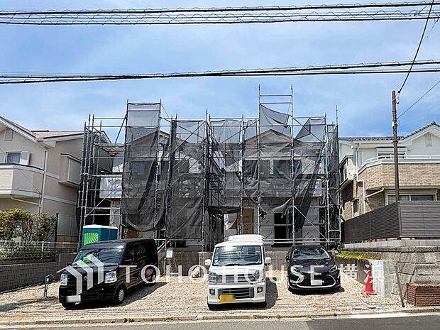 快適さや豊かさはもちろん、未来まで考えた家造りをテーマに建築されます。（2026年6月撮影）