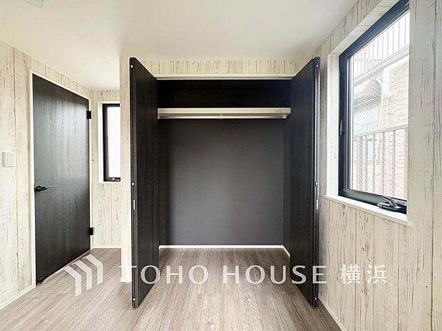 住まいの快適性を左右する収納は欲しい場所に使い勝手のよい収納を確保しています。