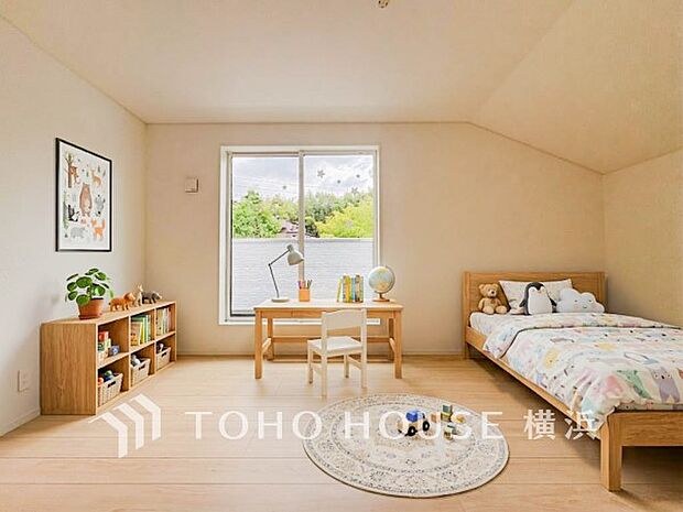 穏やかな寛ぎを届けるお部屋。※生成AIによるイメージです。家具・小物は販売価格に含まれません。