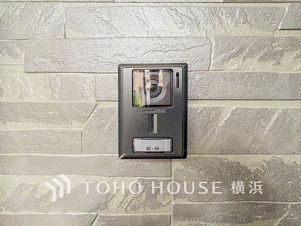 「見える安心」をカタチにしました。誰が来てもわかる様にモニター付きインターホンを設置。