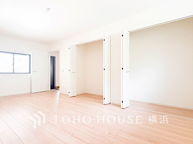 うららかな陽射しがどのお部屋にも降り注ぐよう、快適さを追求した間取設計。