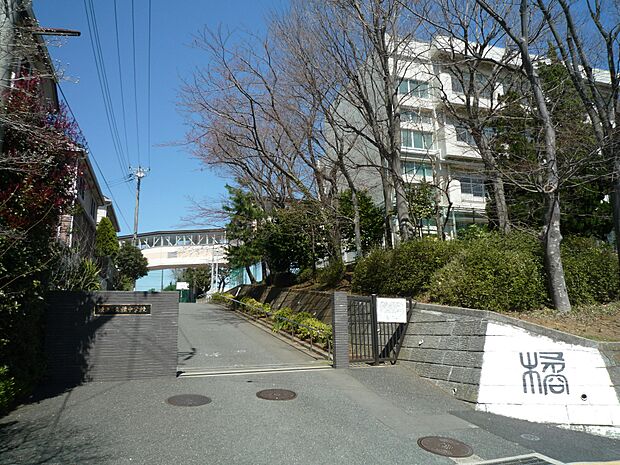 横浜市立橘中学校 1600m 徒歩24分。子育て世代に優しい落ち着いた住環境。