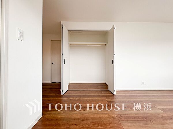 大容量の収納スペースで住空間はスッキリ広々。