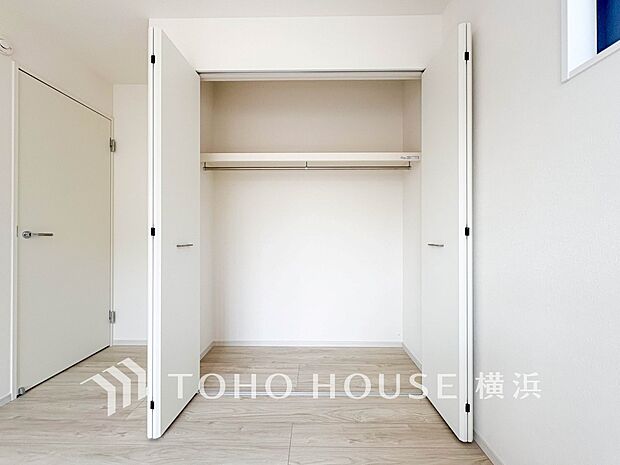 住まいの快適性を左右する収納は欲しい場所に使い勝手のよい収納を確保しています。