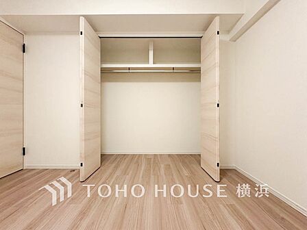 たっぷりとした収納スペース。荷物の多いご家族も安心です。