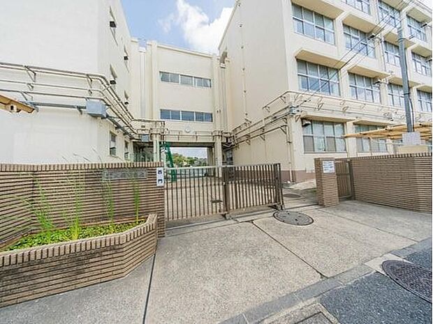 横浜市立大綱中学校 1300m 徒歩17分。子育て世代に優しい落ち着いた住環境。