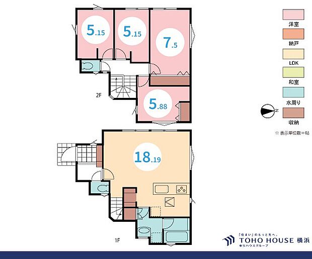 4LDK 建物面積95.01m2 土地面積100.51m2