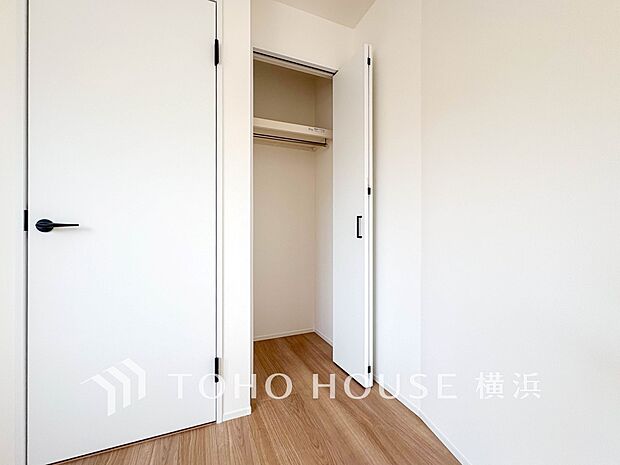 住まいの快適性を左右する収納は欲しい場所に使い勝手のよい収納を確保しています。
