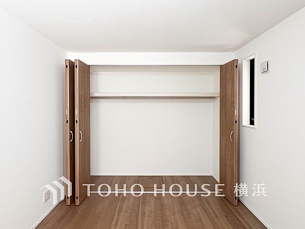 大容量の収納スペースで住空間はスッキリ広々。