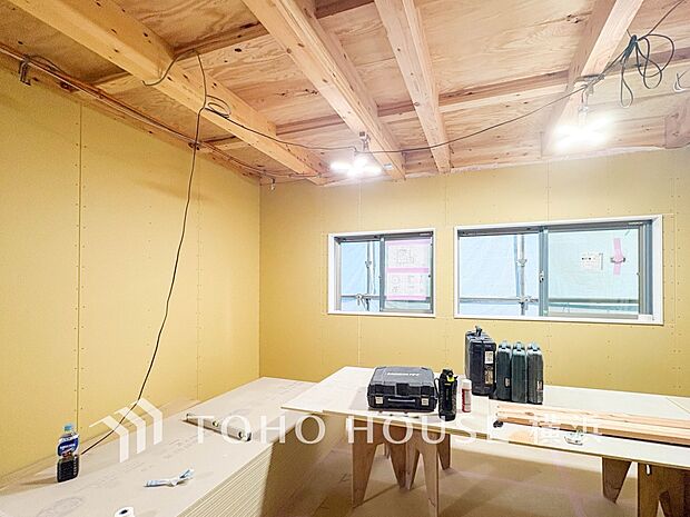 うららかな陽射しがどのお部屋にも降り注ぐよう、快適さを追求した間取設計。（2026年6月撮影）