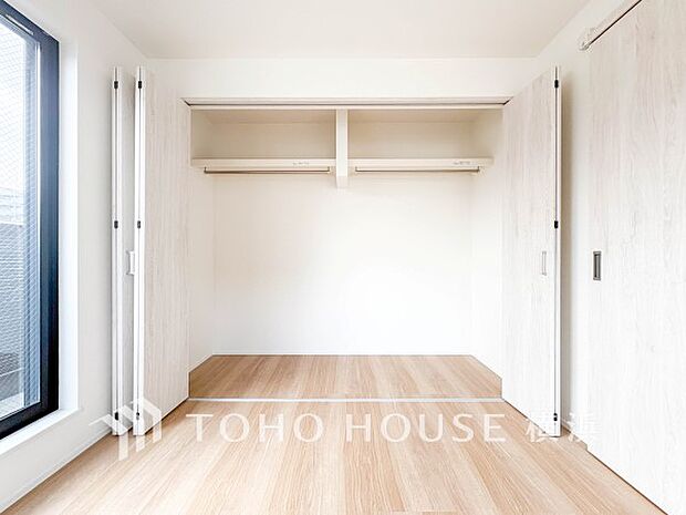 住まいの快適性を左右する収納は欲しい場所に使い勝手のよい収納を確保しています。