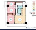 パレールブルー館16階8,498万円
