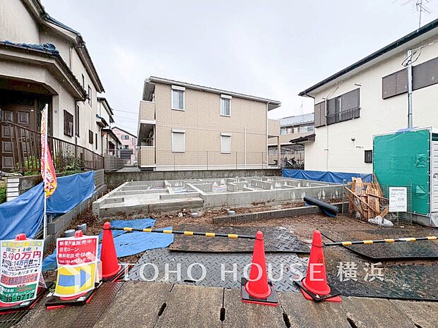 快適さや豊かさはもちろん、未来まで考えた家造りをテーマに建築されます。(2026年6月撮影)